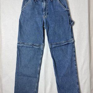 Hollister Womens‎ Curvy Ultra High Rise Dad Jean Vintage 5R W27 L31